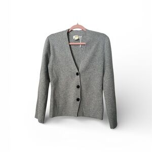 Anthropologie - Maeve The Cashmere Collection Gray Cardigan